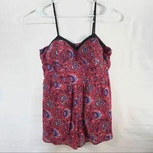 Romper spaghetti straps Sz XXL floral print